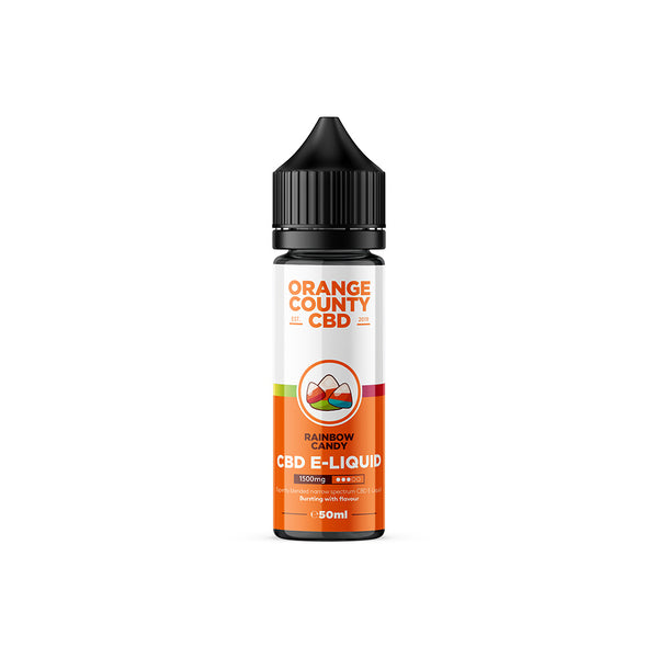 Rainbow Candy E-Liquid 1500mg (50ml) – Orange County CBD