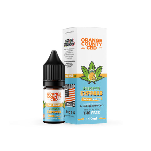 Cannabidiol Vape Juice Pineapple Express CBD E-Liquid (10ml) CBD Vape Juice  Additive | CBD Vape