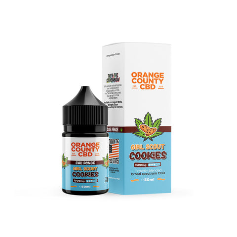 Girl Scout Cookies CBD E-Liquid (50ml) | Orange County CBD