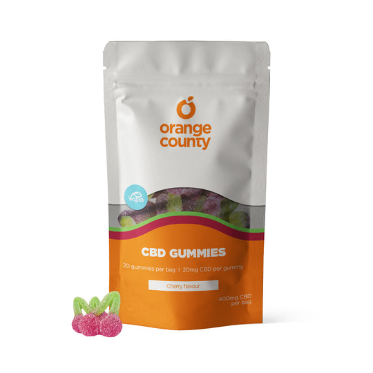 CBD Gummy Cherries (Small Tub)