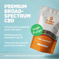 CBD Gummy Cherries (Small Tub)