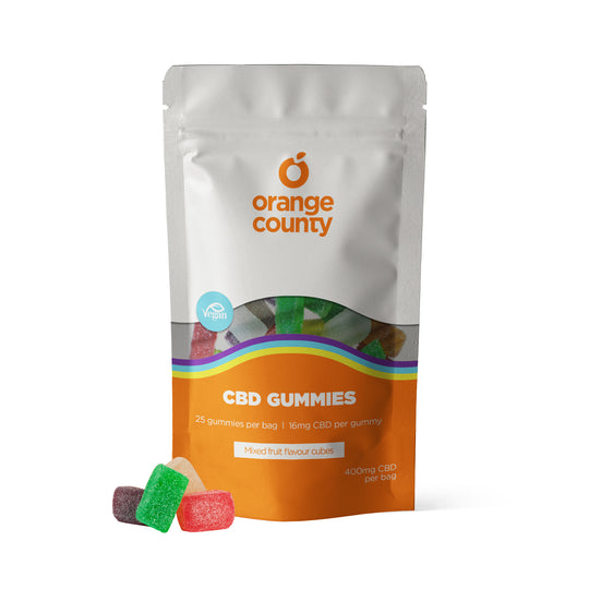 CBD Gummy Cubes (Small Tub)
