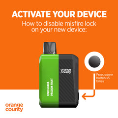 2000mg CBD/CBG Rechargeable Vape – Kiwi Guava Passionfruit (Full Device)