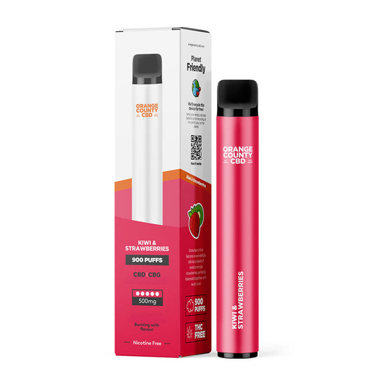 3ml CBD/CBG - Kiwi & Strawberries (500mg)