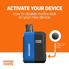 2000mg CBD/CBG Rechargeable Vape – Miami Blueberry (Full Device)