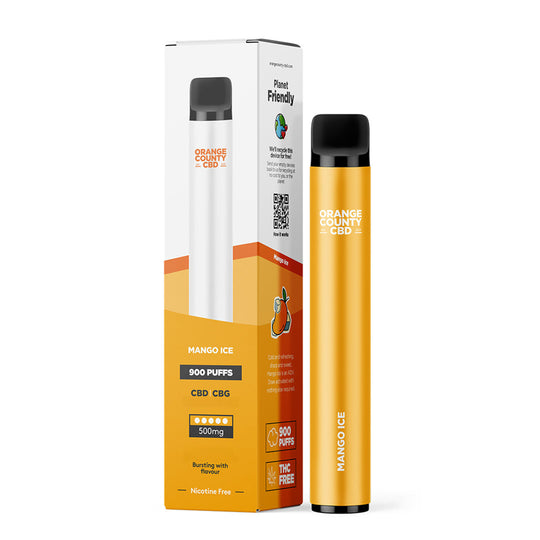 3ml CBD/CBG - Mango Ice (500mg)