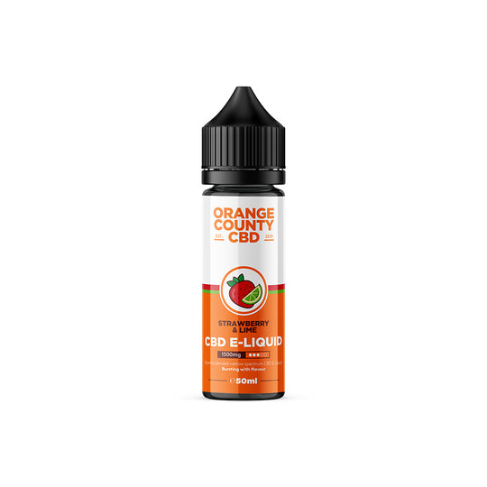 Strawberry & Lime E-Liquid 1500mg (50ml)