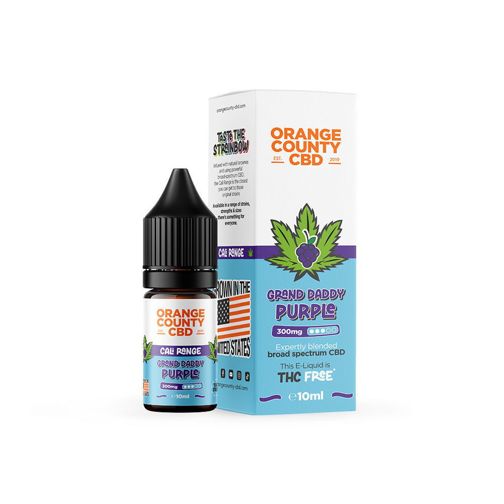 Grand Daddy Purple CBD E-Liquid (10ml) | Orange County CBD Grand Daddy Purple CBD E-Liquid (10ml) | Orange County CBD