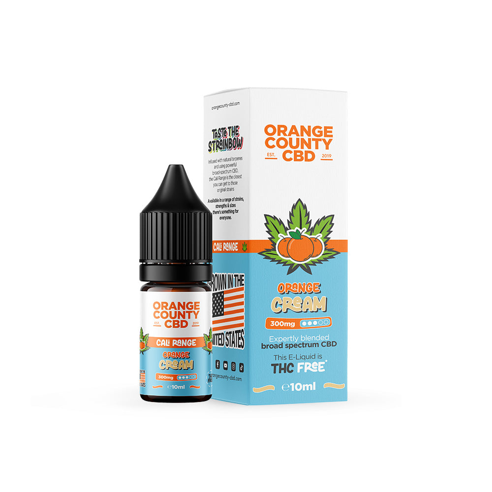 Orange Cream CBD E-Liquid (10ml) | Orange County CBD Orange Cream CBD E-Liquid (10ml) | Orange County CBD