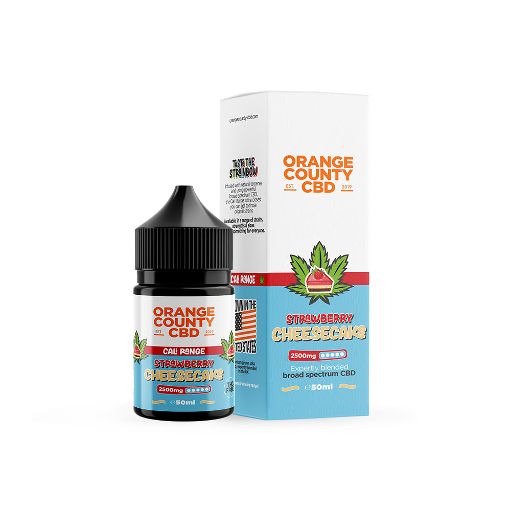 Strawberry Cheesecake CBD E-Liquid (50ml) | Orange County CBD Strawberry Cheesecake CBD E-Liquid (50ml) | Orange County CBD